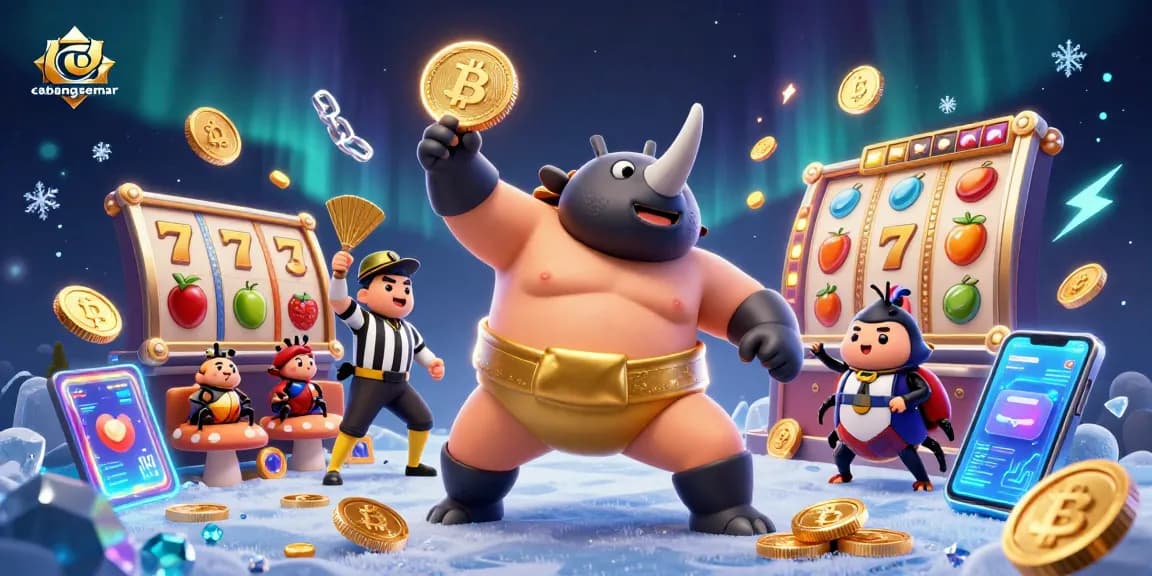Cabangsemar menghadirkan juara sumo kumbang yang menendang koin emas terbang dalam permainan slot yang mengasyikkan.