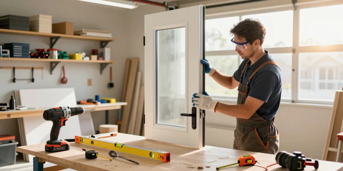 Learn more about home door installation and energy efficiency in this modern workshop.