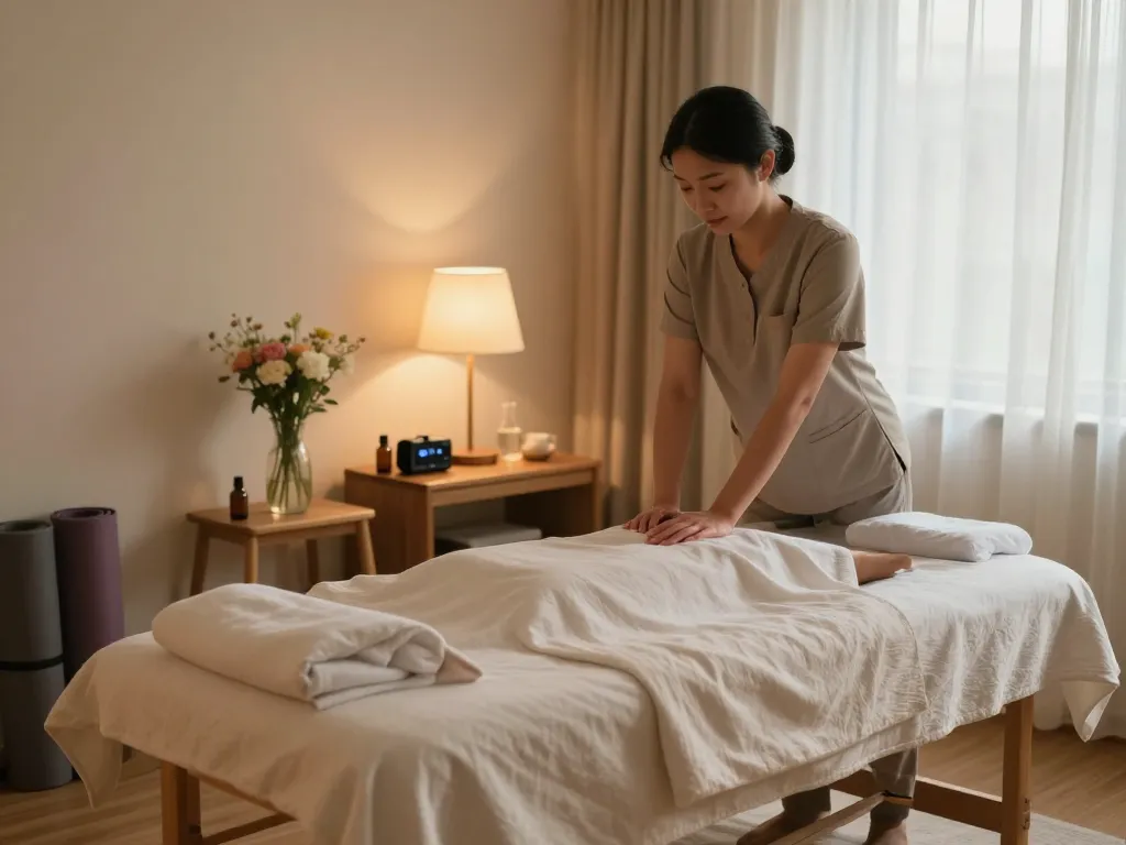 Experience 출장안마 with a professional therapist in a warm and inviting home setting, enhancing relaxation and tranquility.