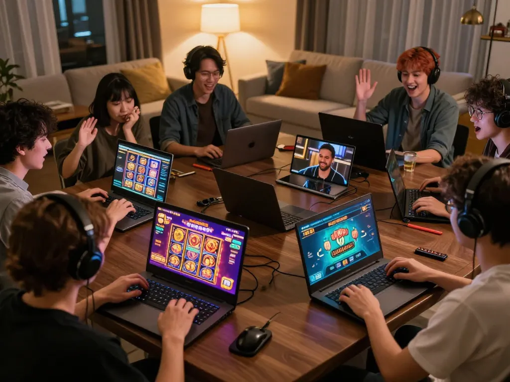 Tham gia ứng dụng Luckywin trong khi tận hưởng trò chơi casino trực tuyến trong không gian ấm cúng tại nhà.