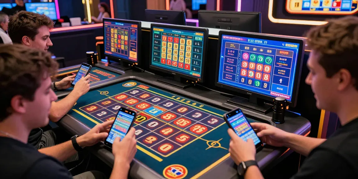 jnetoto live draw mobile gaming experience with players engaged in real-time results