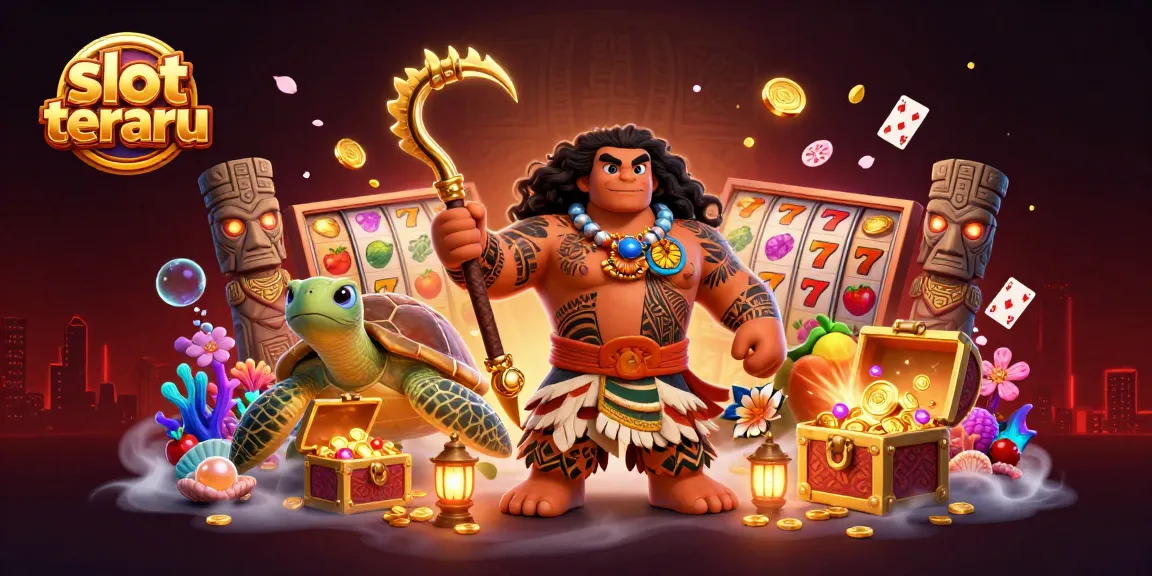 Exciting slot terbaru scene featuring a golden demigod hawk, treasure chests, and vibrant gambling elements.