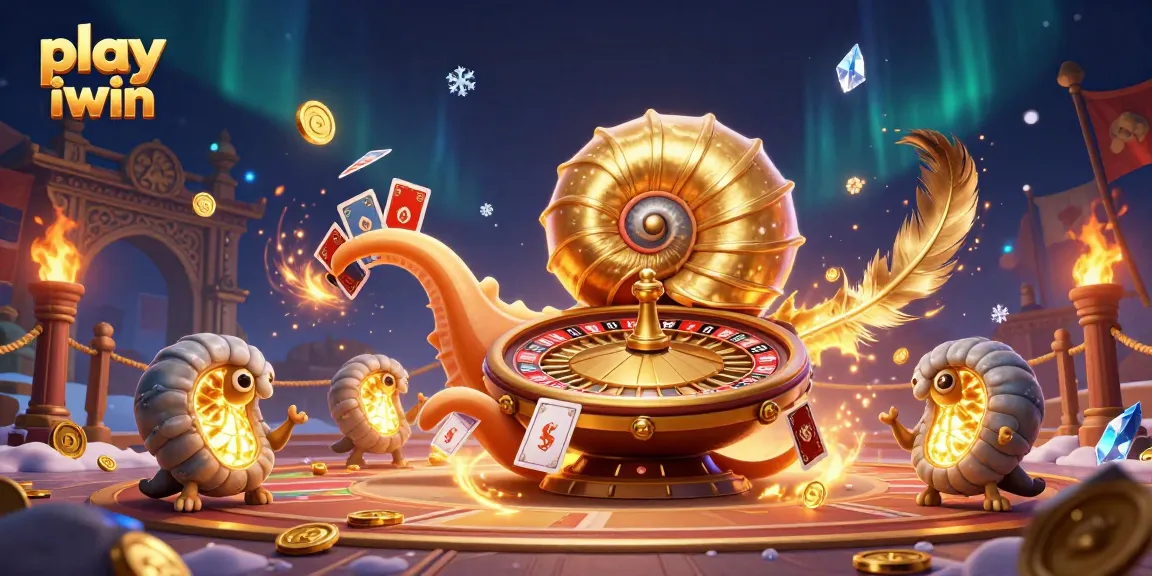 Experience strategic excitement with play iwin's vibrant 3D casino illustration featuring thrilling gameplay elements.
