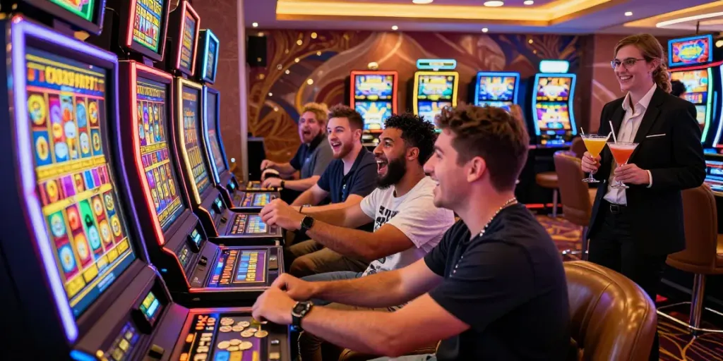 Pengalaman bermain slot777 dengan kegembiraan jackpot di kasino modern.