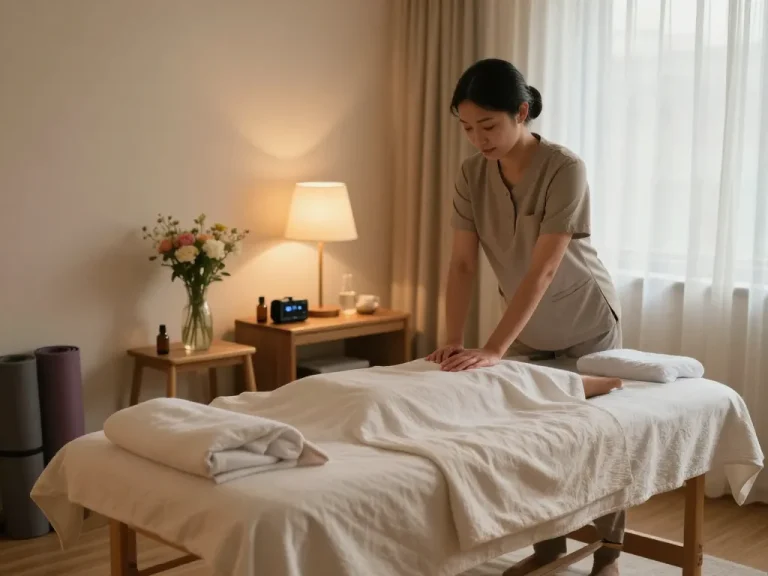 Experience 출장안마 with a professional therapist in a warm and inviting home setting, enhancing relaxation and tranquility.