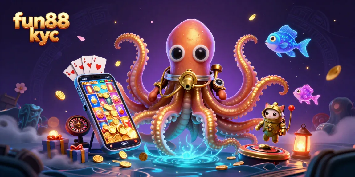 Cá cược tại fun88 kyc cùng hài hước dưới đáy biển với cá mập và trò chơi điện tử.