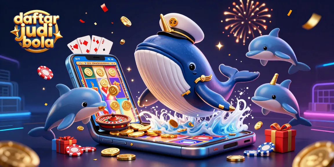 Place your bets with daftar judi bola amidst a celebration of winning gaming elements!