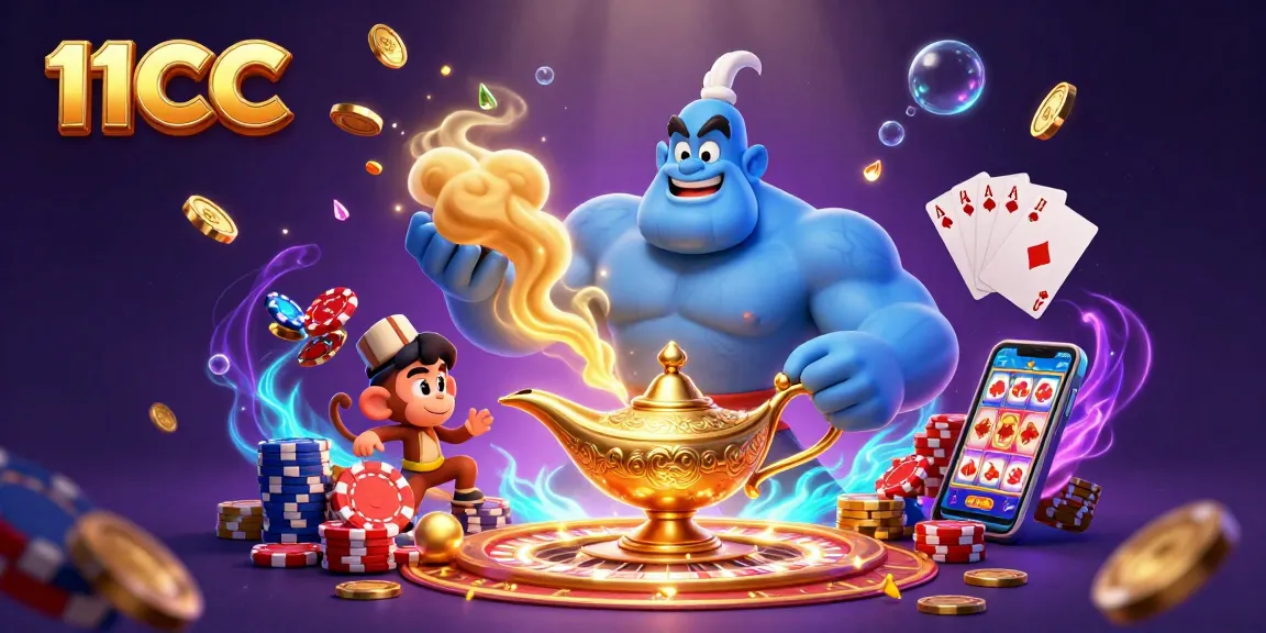 Engage with 11CC's vibrant world of gambling through immersive slots, cards, and enchanting visuals.