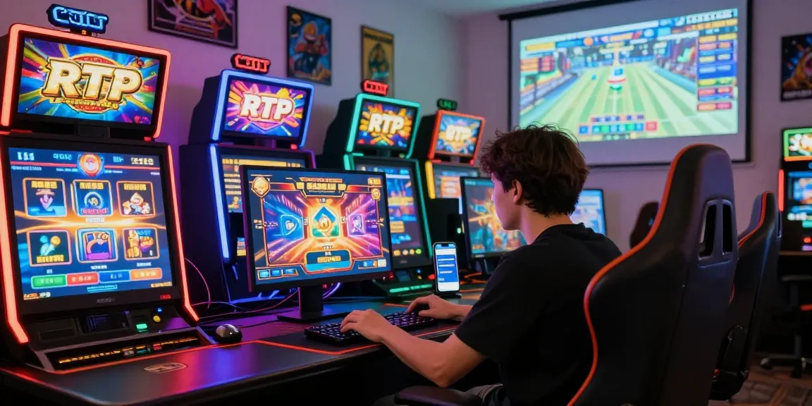 Pengalaman bermain RTP slot di nagahitam303 dengan suasana casino modern dan peralatan gaming lengkap.